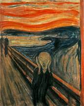 International paintings The Scream by Edvard Munch